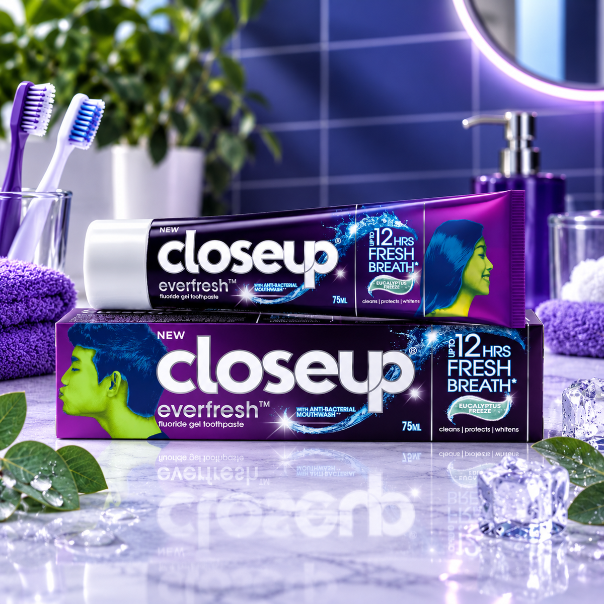 Closeup Everfresh Toothpaste Eucalyptus Freeze 90g