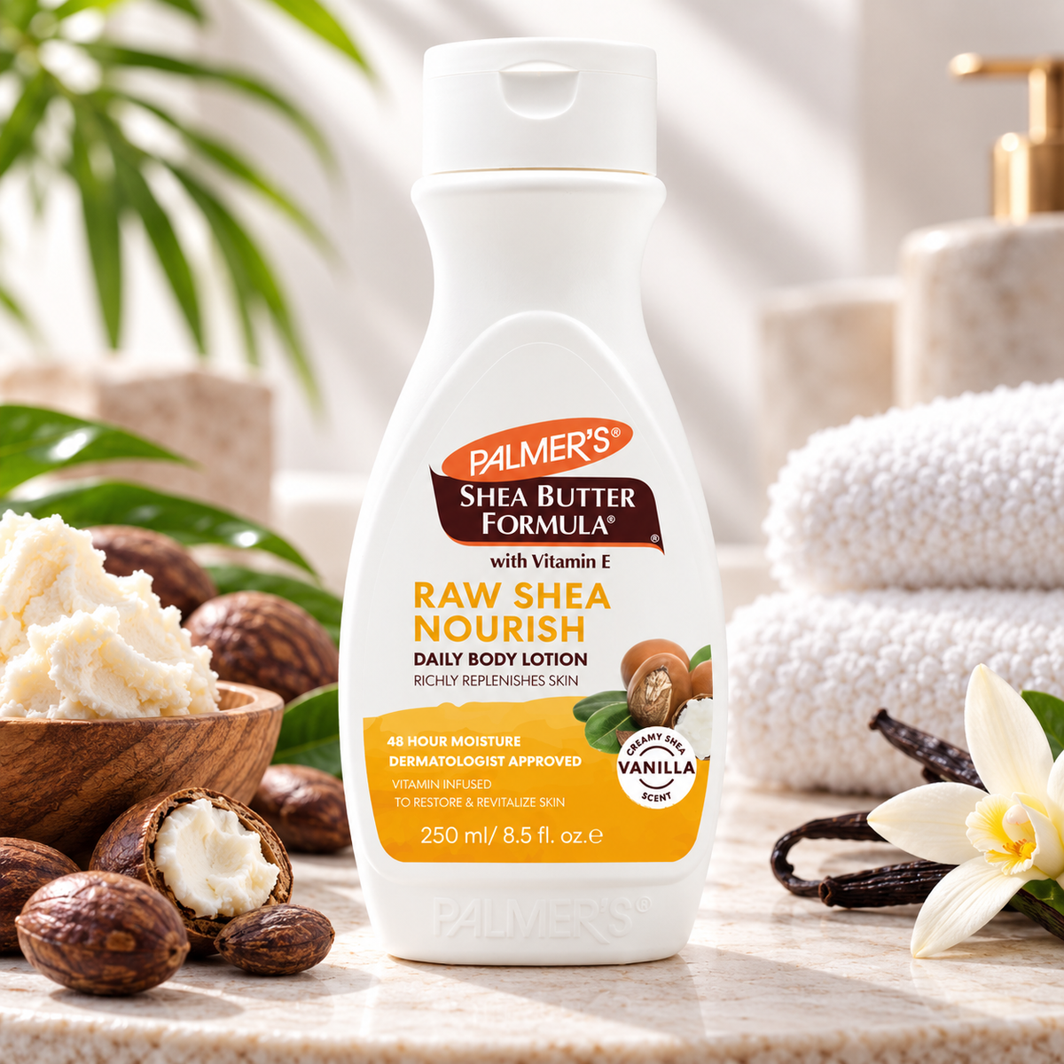 Palmer’s Shea Butter Formula Raw Shea Nourish Daily Body Lotion 250ml