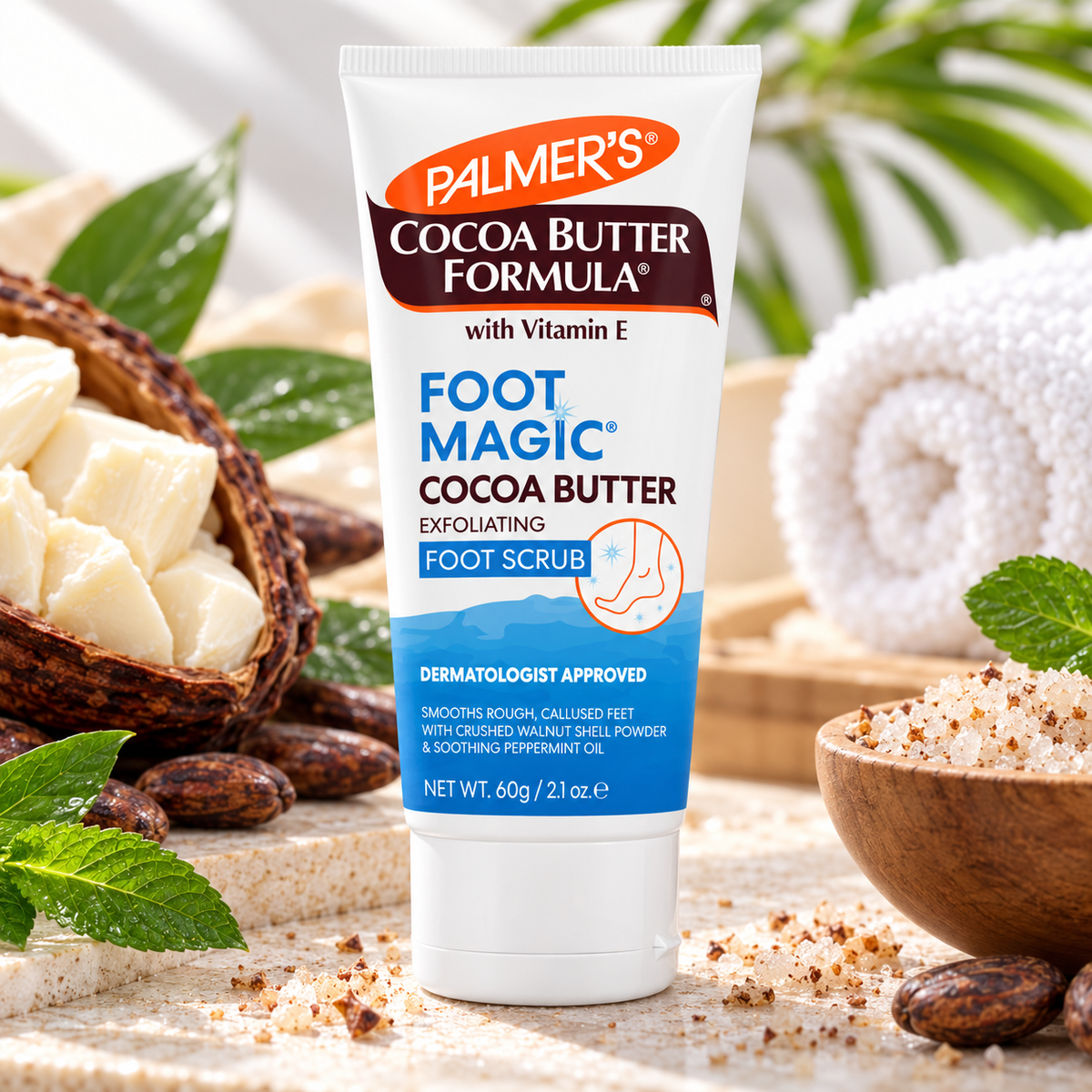 Palmer’s Cocoa Butter Formula Foot Magic Exfoliating Foot Scrub 60g