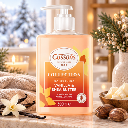 Cussons Collection Hand Wash Vanilla & Shea Butter 500ml