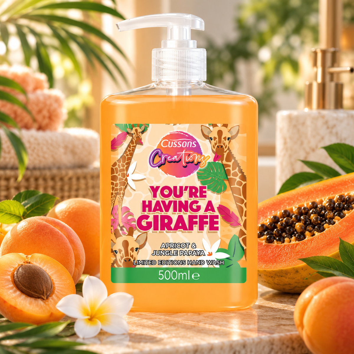 Cussons Creations Hand Wash You're Having A Giraffe 500ml