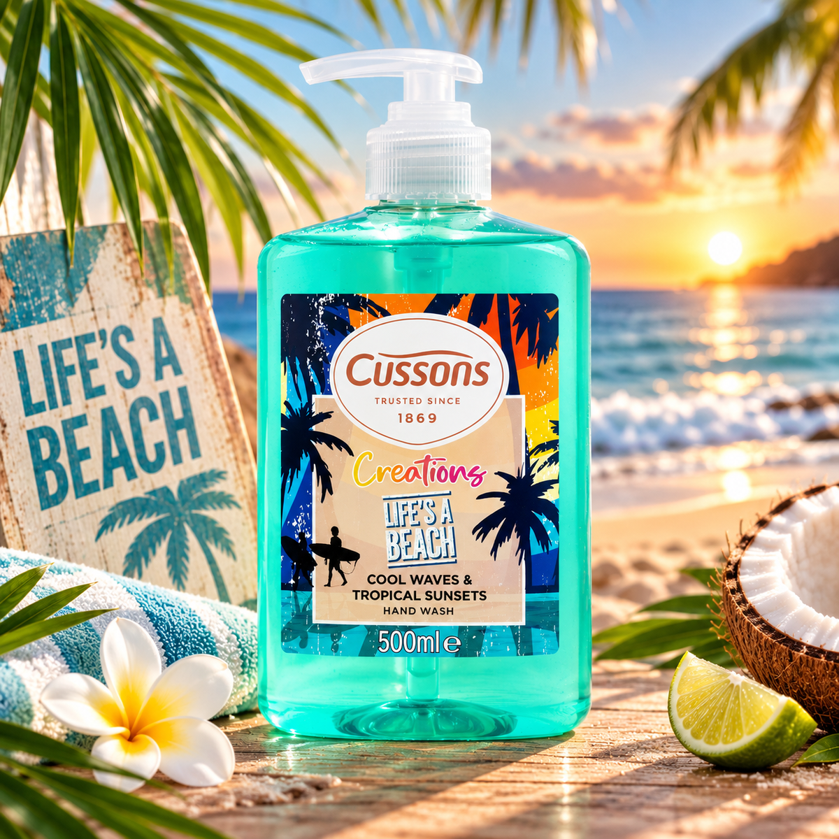 Cussons Creations Hand Wash Life Is A Beach 500ml