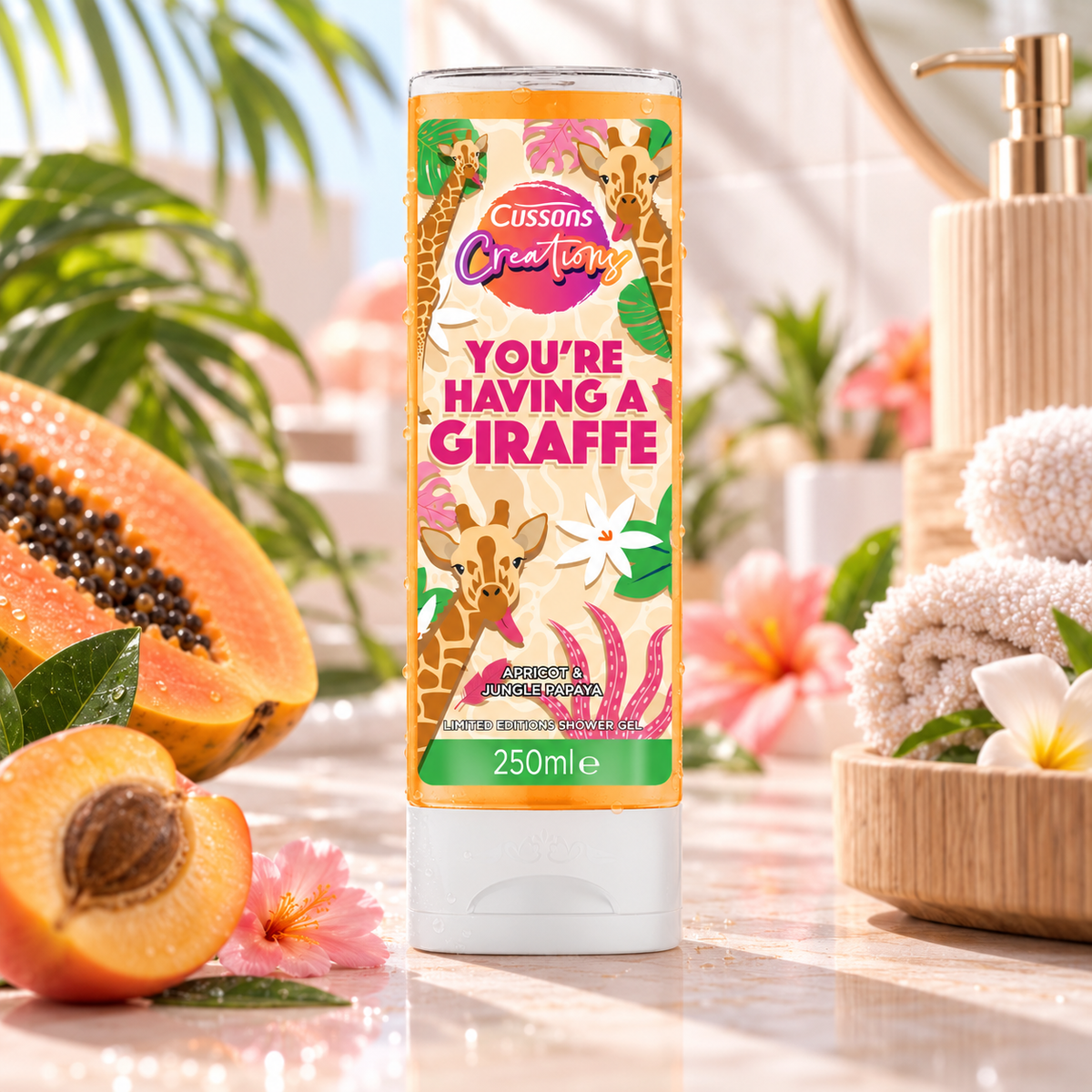 Cussons Creations Shower Gel You're Having A Giraffe 250ml