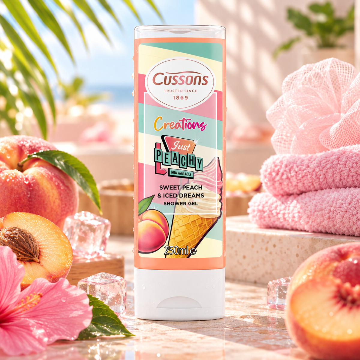 Cussons Creations Shower Gel Just Peachy 250ml