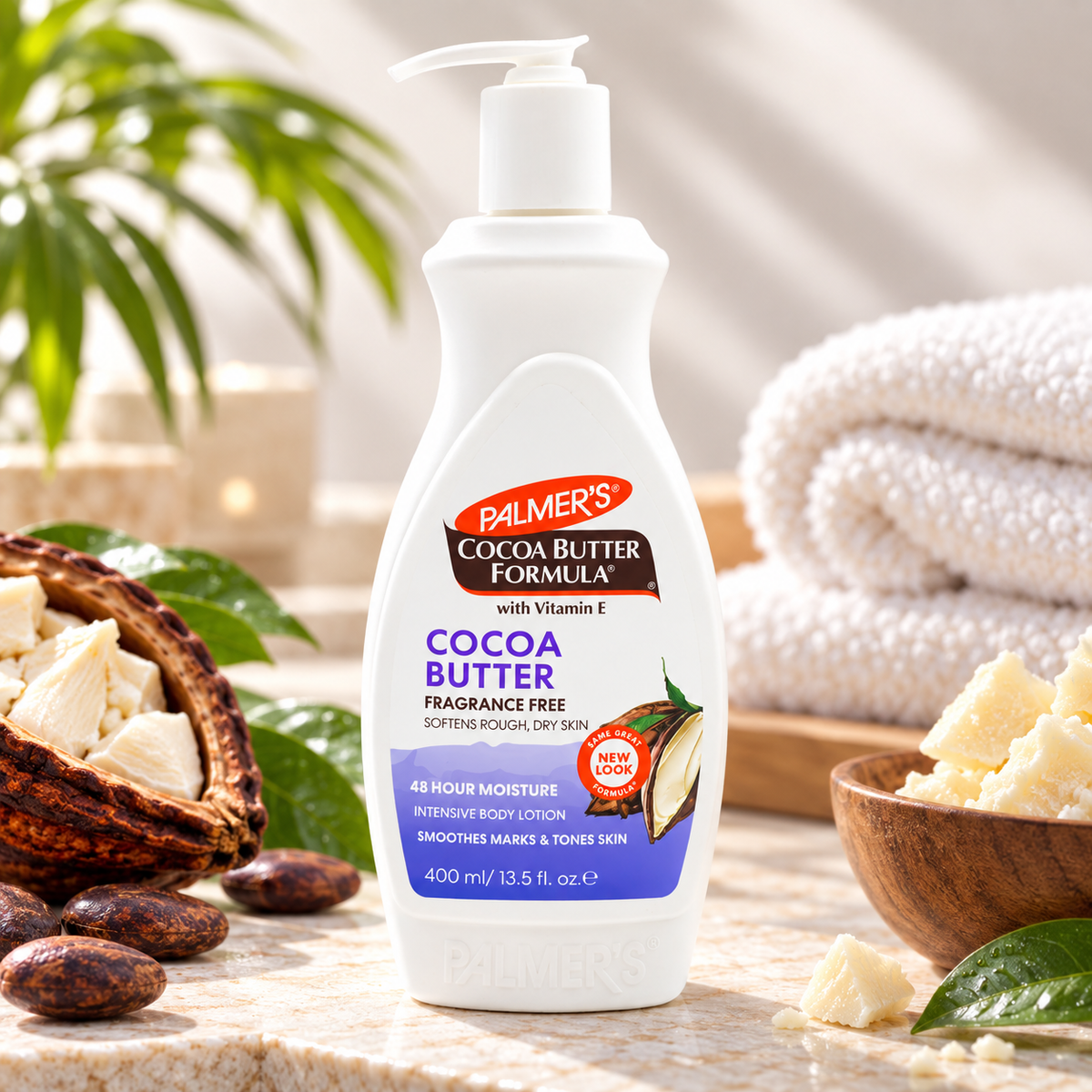 Palmer’s Cocoa Butter Formula Fragrance Free Body Lotion 400ml