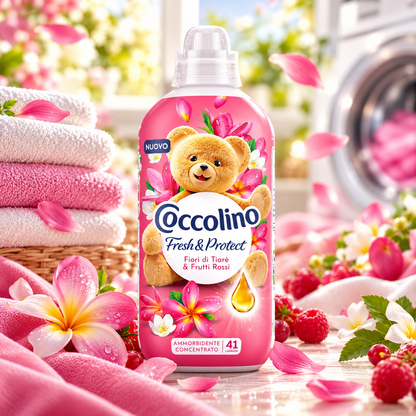 Coccolino Fresh & Protect Fabric Softener Fiori di Tiarè & Frutti Rossi 41w