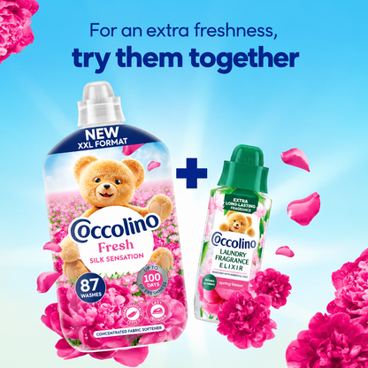 Coccolino Fresh Fabric Softener Sensazione Seta 87w