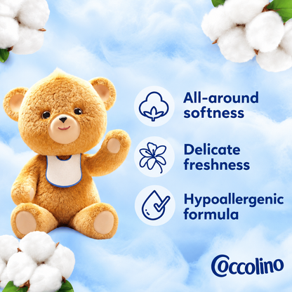 Coccolino Fabric Softener Delicato & Soffice 3L - 50w
