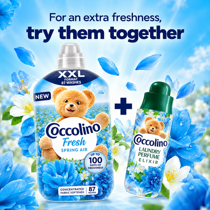 Coccolino Fresh Fabric Softener Aria Di Primavera 87w