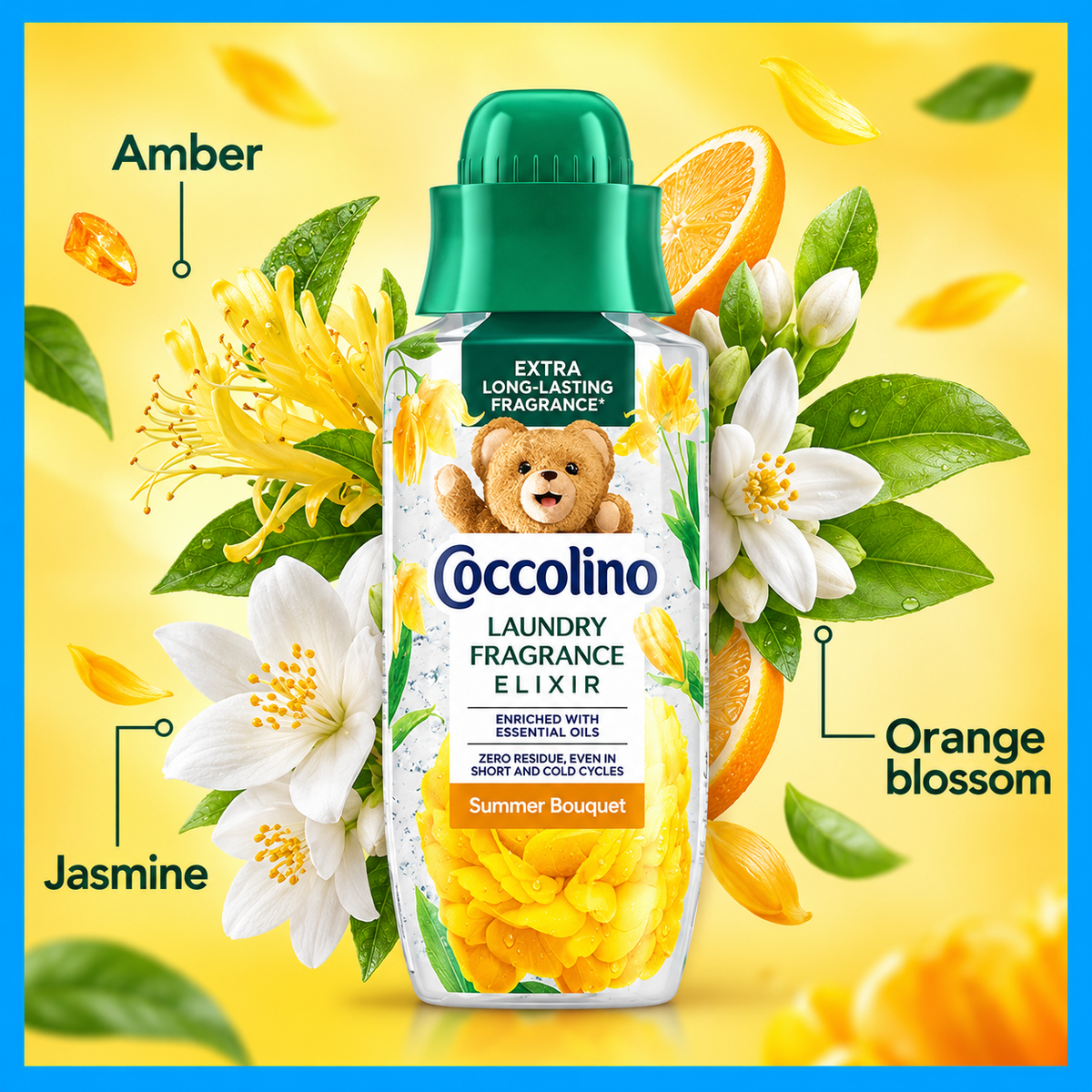 Coccolino Elixir Bouqueta Estivo Duftparfyme til Klesvask 342ml