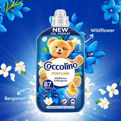 Coccolino Perfume Fabric Softener Campanula Selvatica & Bergamotto 87w