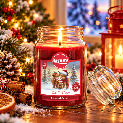 Airpure Jar Candle Let It Moo 510g