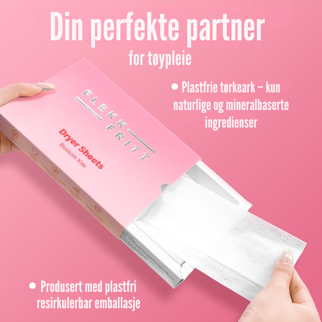 Flekkfritt Tørketrommelark Blossom Kiss 40 stk