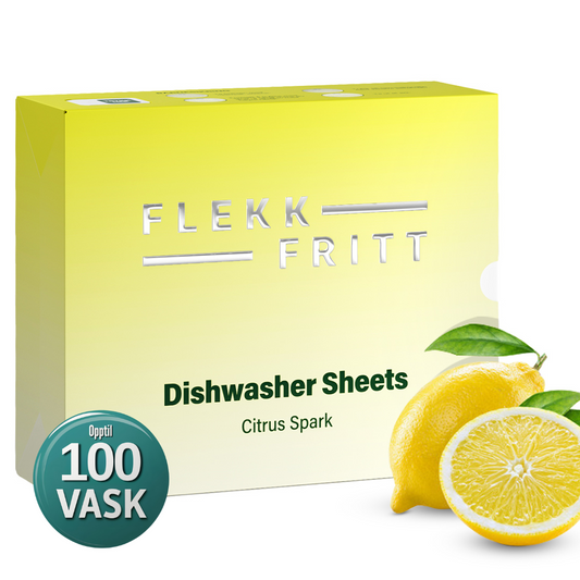 Flekkfritt Oppvaskark Citrus Spark 50 ark - Opp til 100vask