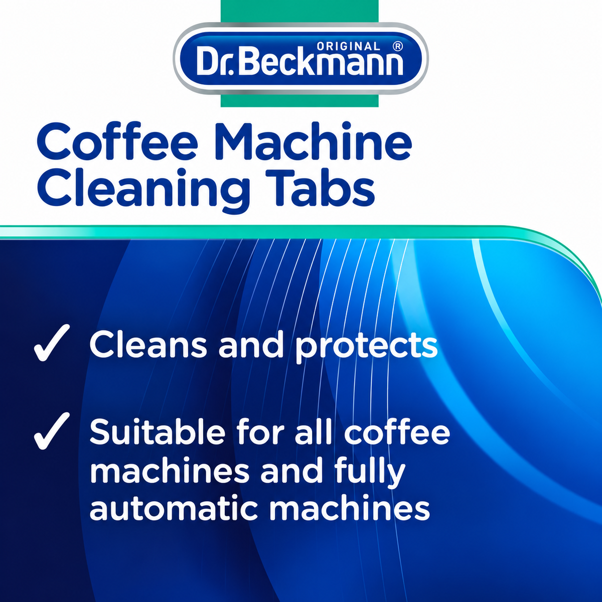 Dr. Beckmann Rensetabletter til Kaffemaskin 6pk