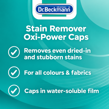 Dr. Beckmann Oxi-Power Caps Flekkfjerner 8 x 20g