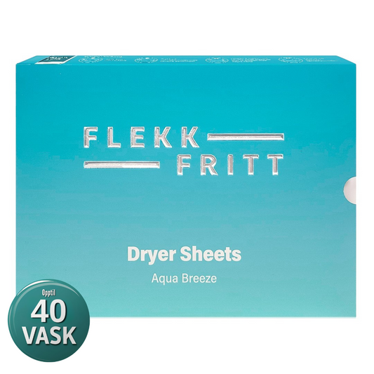 Flekkfritt Tørketrommelark Aqua Breeze 40 stk