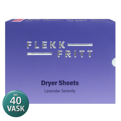 Flekkfritt Tørketrommelark - Lavender Serenity 40 stk
