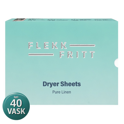 Flekkfritt Tørketrommelark - Pure Linen 40 stk