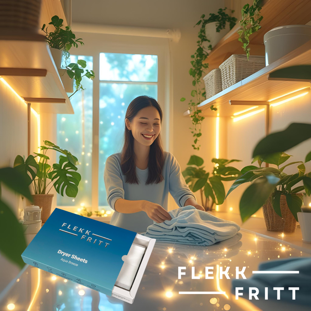 Flekkfritt Tørketrommelark Aqua Breeze 40 stk