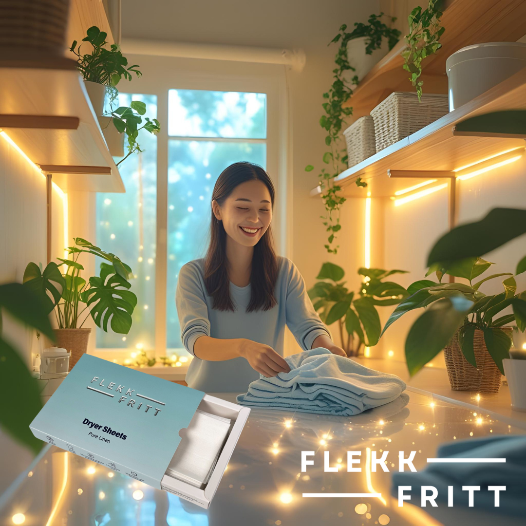 Flekkfritt Tørketrommelark Pure Linen 40 stk