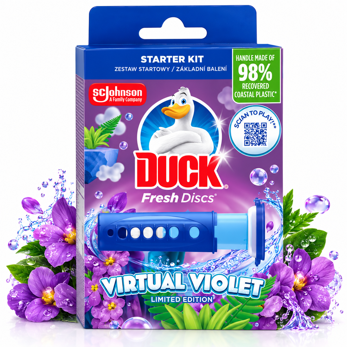 Duck Fresh Discs Virtual Violet WC-Gel Starter Kit 36ml