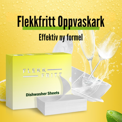 Flekkfritt Oppvaskark Citrus Spark 50 ark - Opp til 100vask