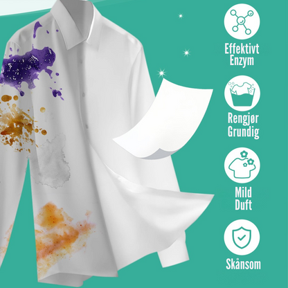Flekkfritt Tøyvaskeark Pure Linen 50 ark <100 vask