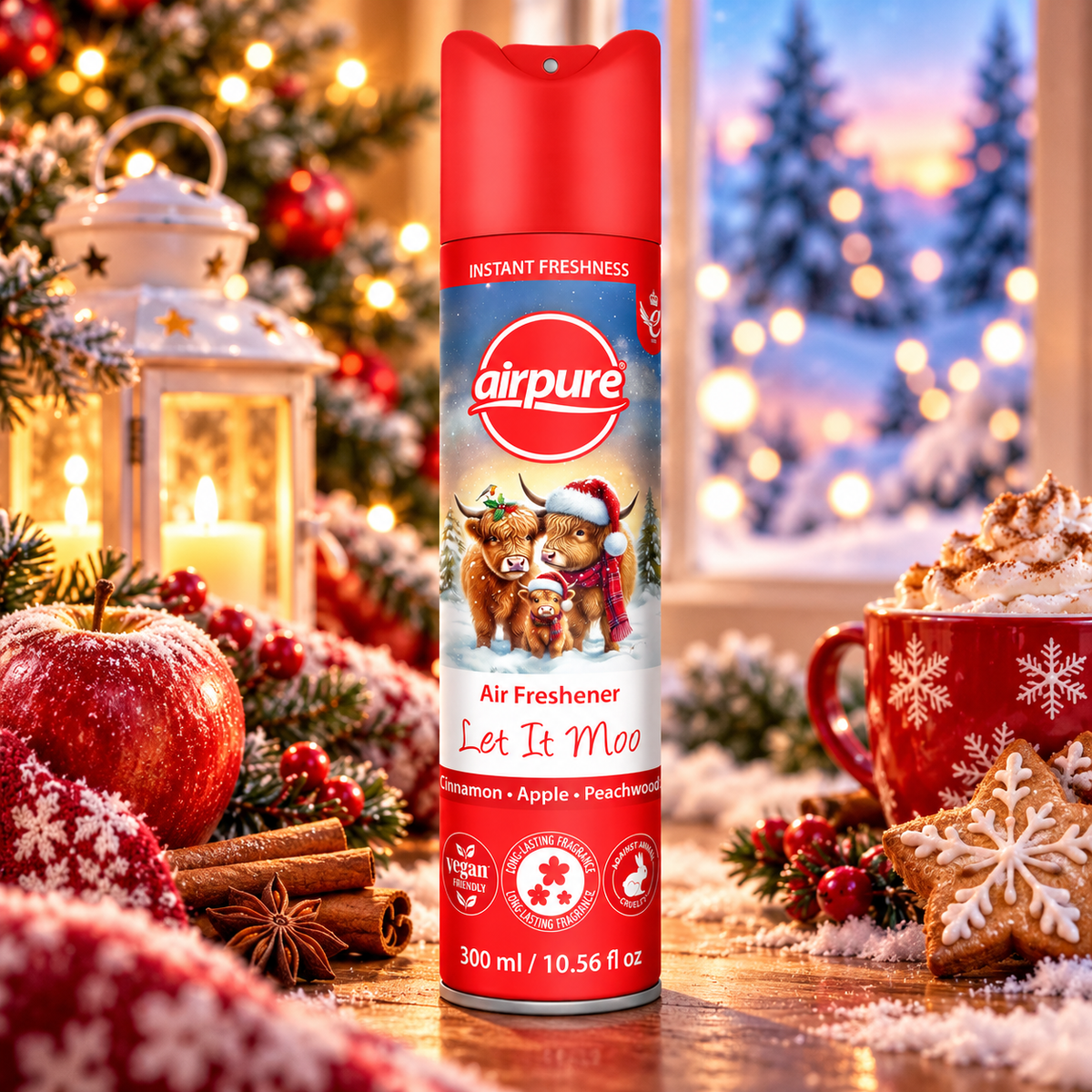 Airpure Air Freshener Let It Moo 300ml