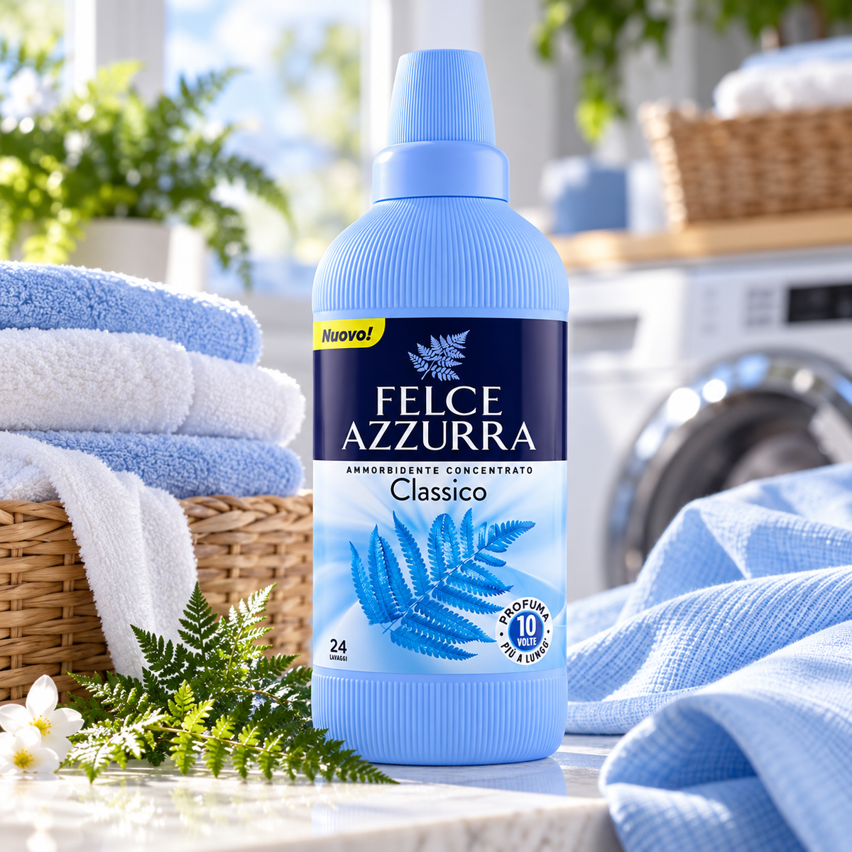 Felce Azzurra Classico Fabric Softener 600ml 24w