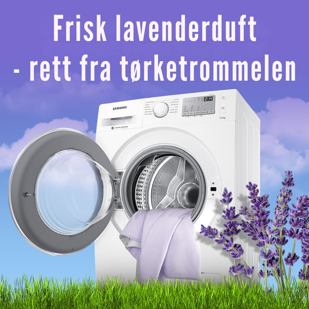 Flekkfritt Tørketrommelark Lavender Serenity 40 stk