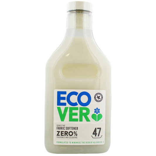 Ecover Sensitive Fabric Softener  Zero Fragrance 47w 1.43L