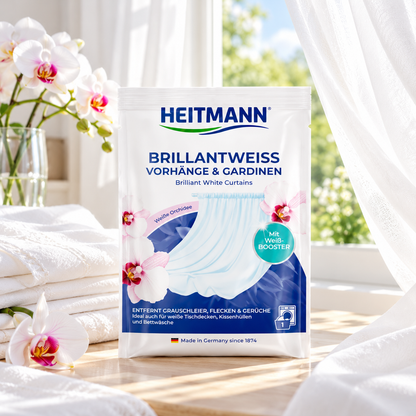 Heitmann Brillant White For Hvite Gardiner & Tekstiler 50g – 1 vask