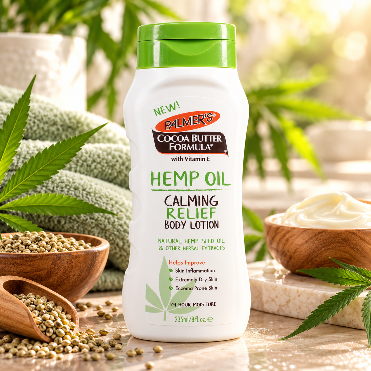 Palmer’s Cocoa Butter Formula Hemp Oil Calming Relief Body Lotion – 235ml