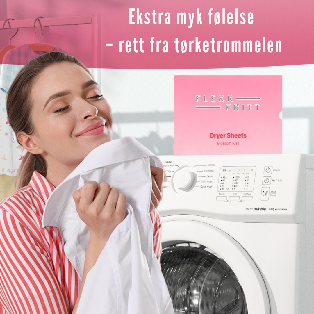 Flekkfritt Tørketrommelark Blossom Kiss 40 stk