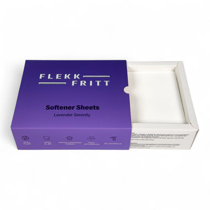 Flekkfritt Tøymyknerark Lavender Serenity 50 stk <100 vask