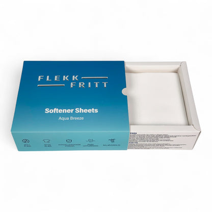 Flekkfritt Tøymyknerark Aqua Breeze 50 stk <100 vask