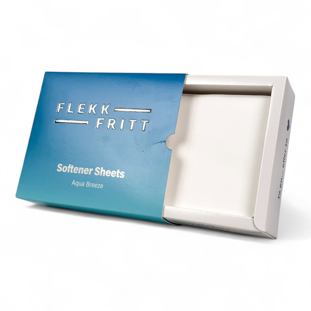 Flekkfritt Tøymyknerark Aqua Breeze 50 stk <100 vask