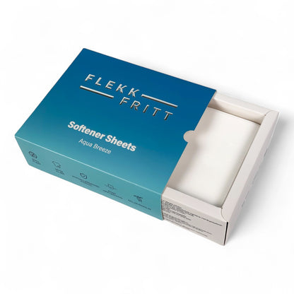 Flekkfritt Tøymyknerark Aqua Breeze 50 stk <100 vask