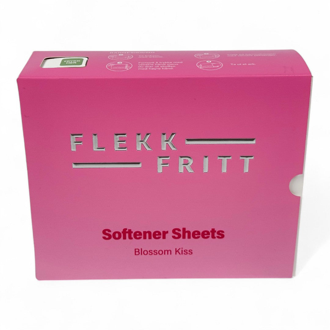 Flekkfritt Tøymyknerark Blossom Kiss 50 stk <100 vask