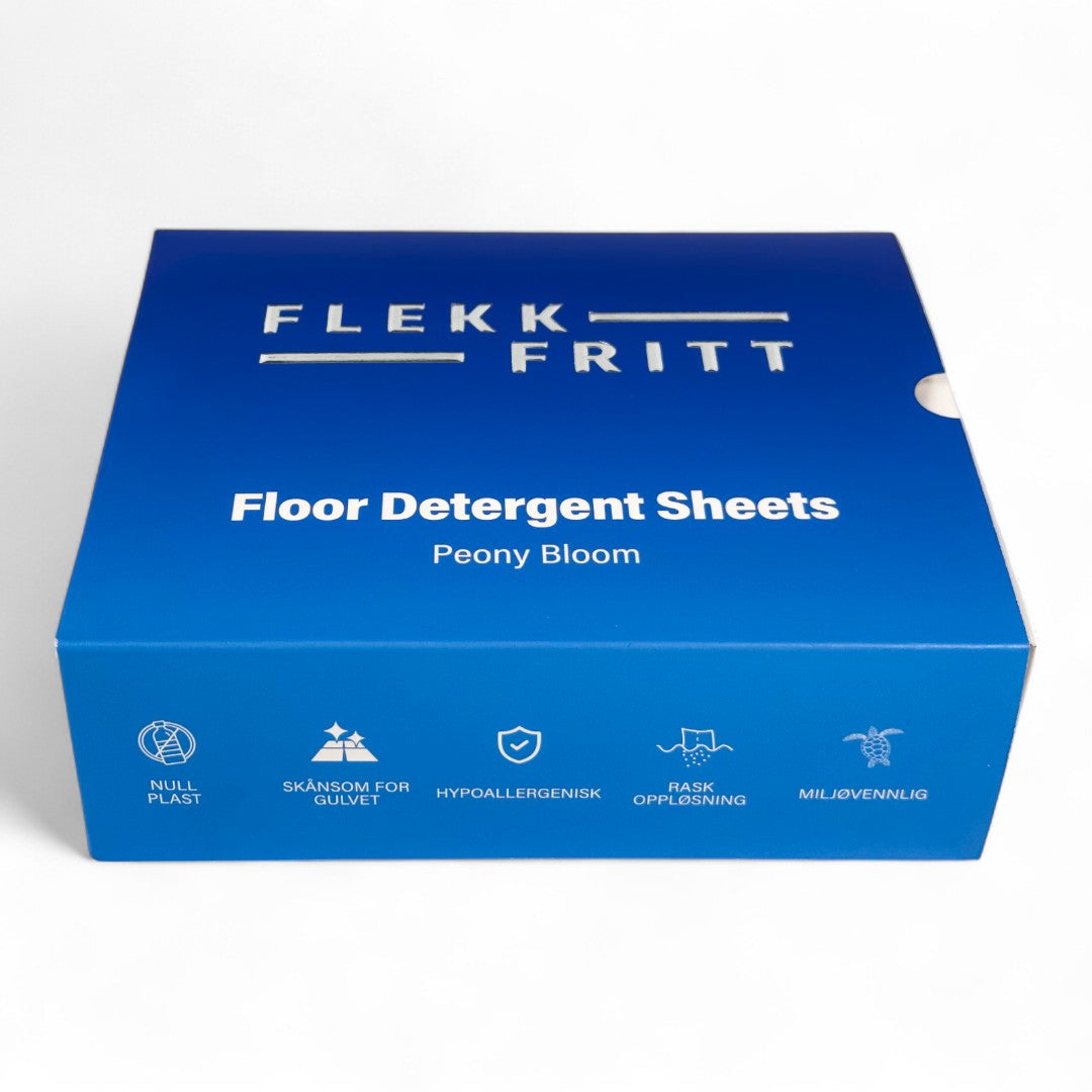 Flekkfritt Gulvvaskeark Peony Fresh 50 ark 100vask