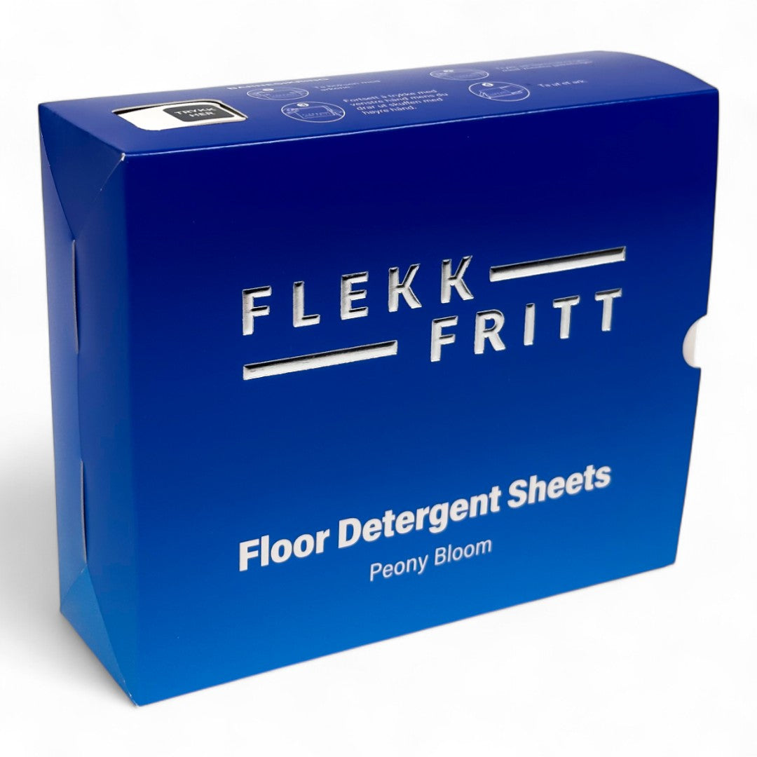 Flekkfritt Gulvvaskeark Peony Fresh 50 ark 100vask