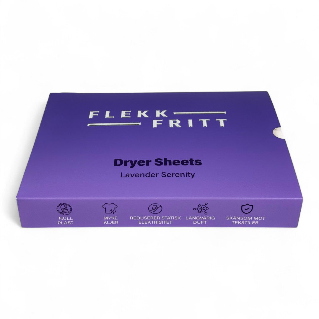 Flekkfritt Tørketrommelark Lavender Serenity 40 stk