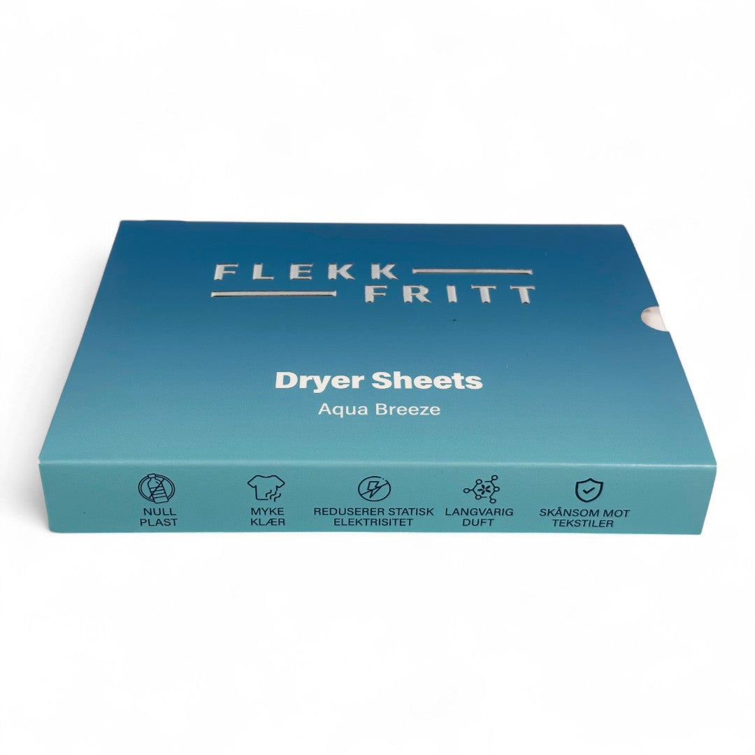 Flekkfritt Tørketrommelark Aqua Breeze 40 stk