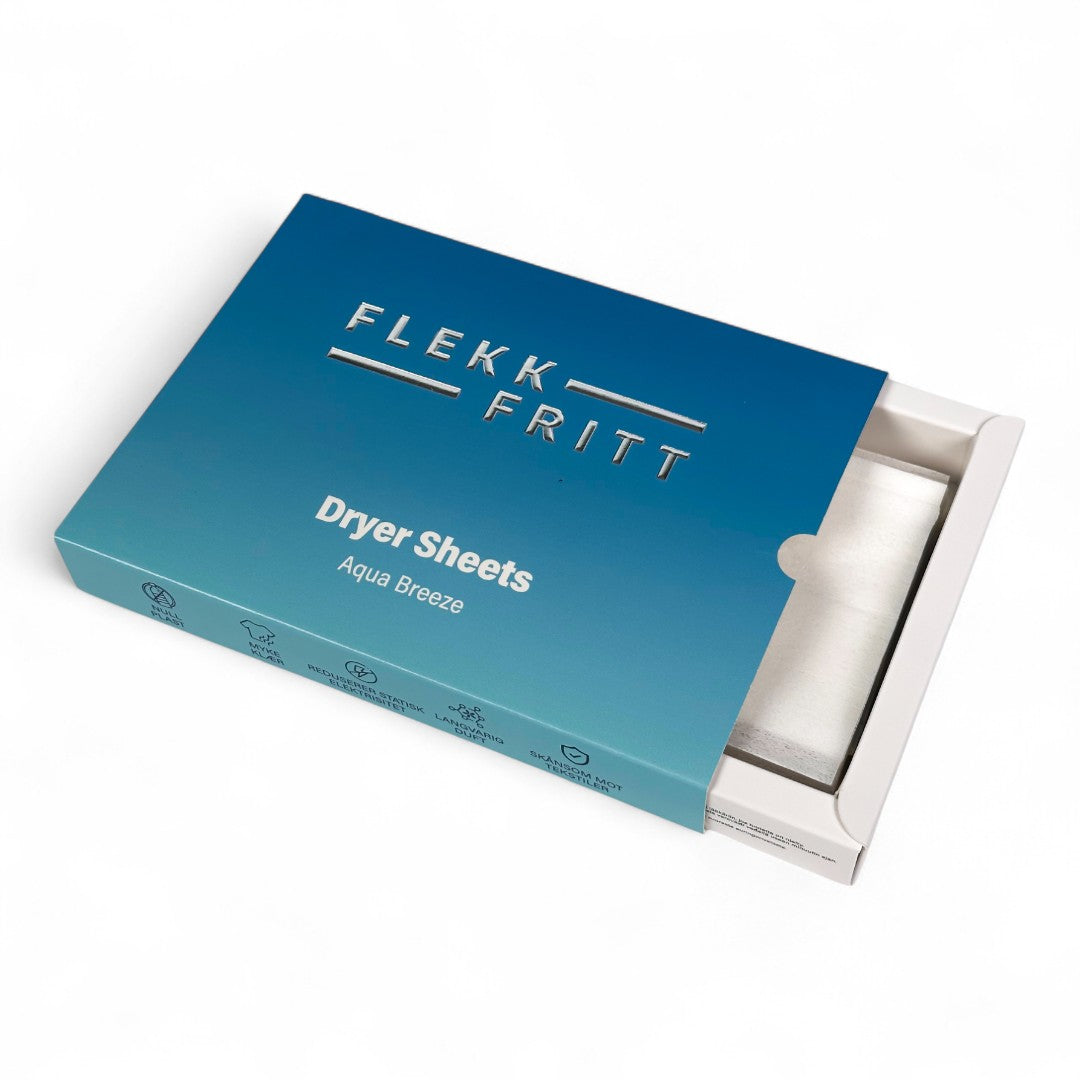 Flekkfritt Tørketrommelark Aqua Breeze 40 stk