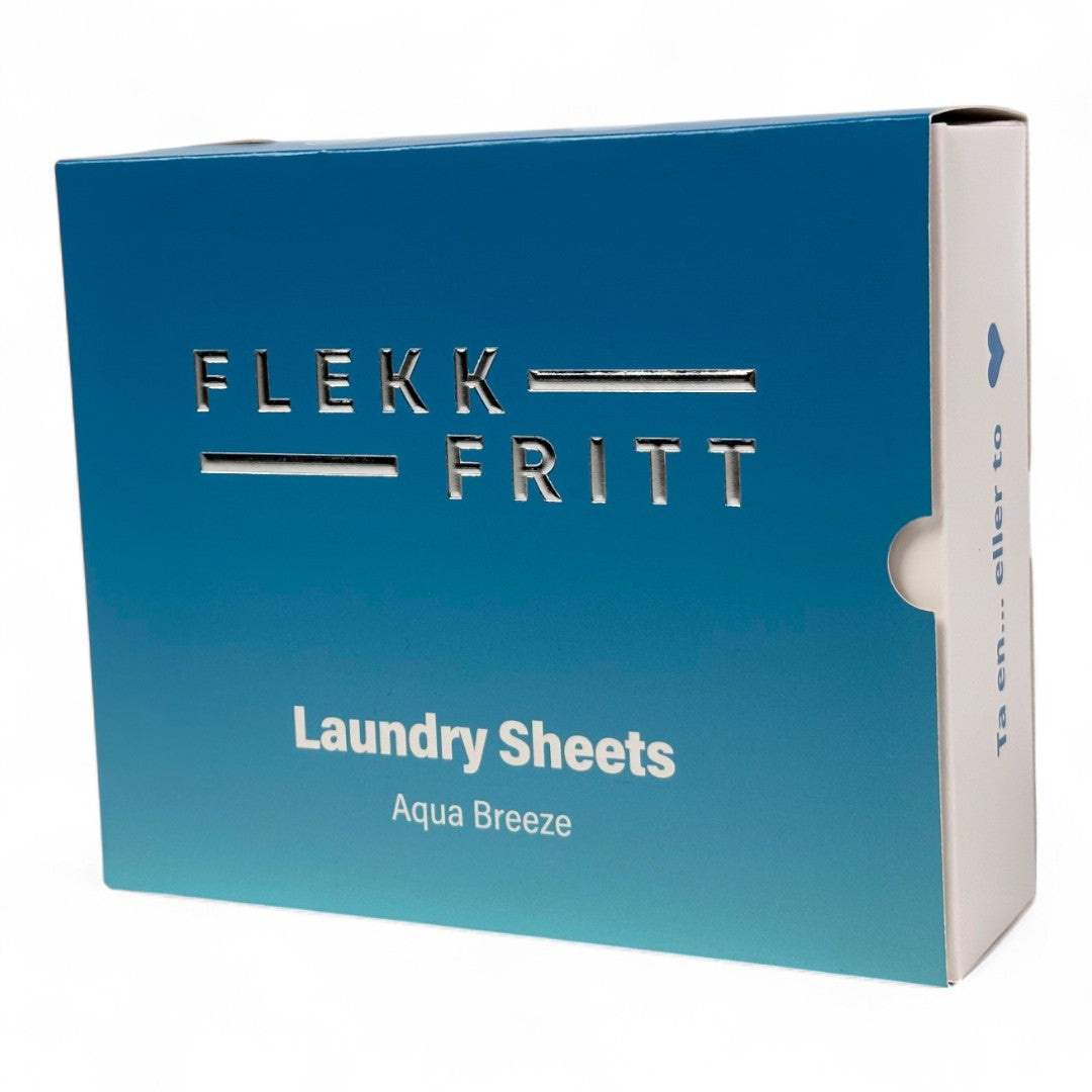 Flekkfritt Tøyvaskeark Aqua Breeze 50 ark <100 vask