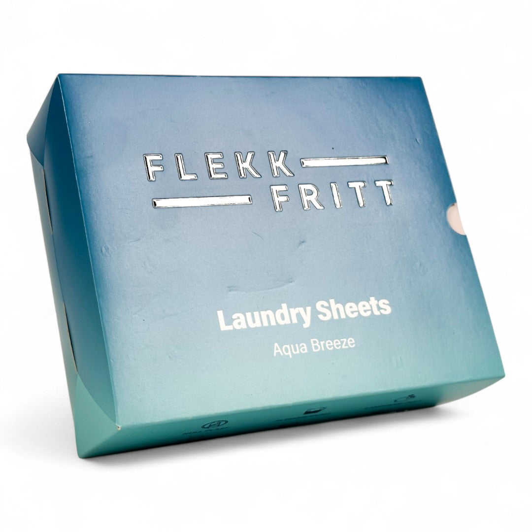 Flekkfritt Tøyvaskeark Aqua Breeze 50 ark <100 vask