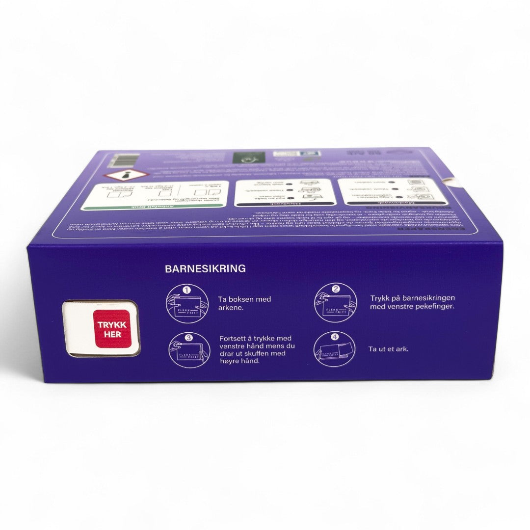 Flekkfritt Tøyvaskeark Lavender Serenity 50 ark <100 vask