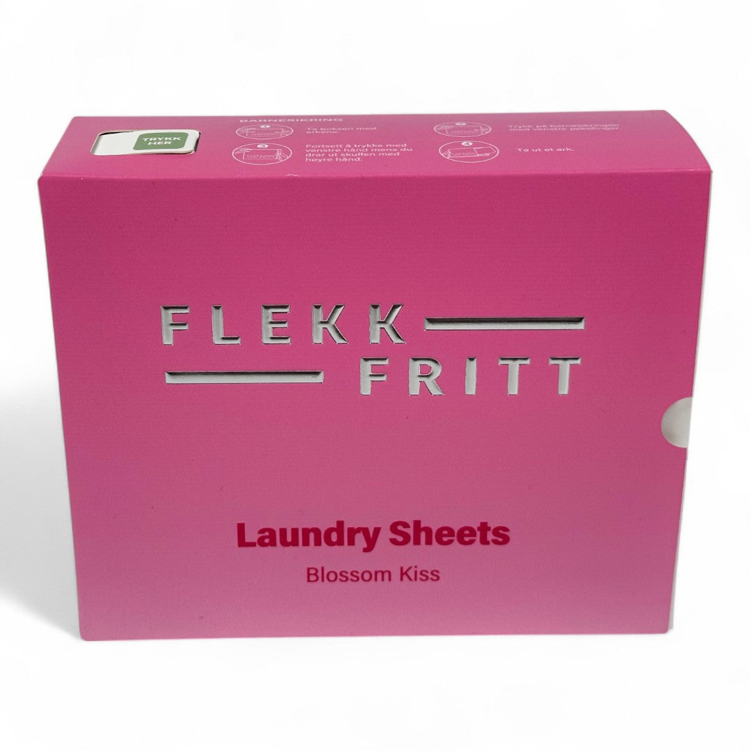 Flekkfritt Tøyvaskeark Blossom Kiss 50 ark <100 vask