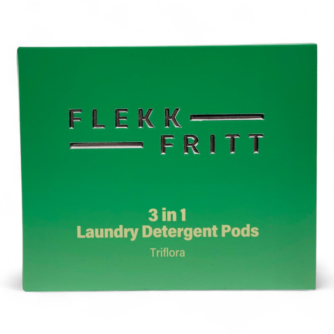 Flekkfritt 3 i 1 Vaskemiddel Pods Triflora 40 stk